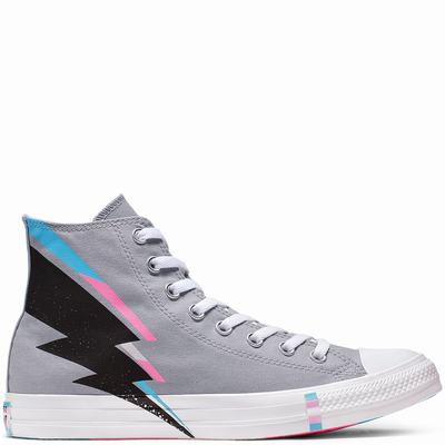 Converse Chuck Taylor All Star Pride - Naisten Matalavartiset Tennarit - Harmaat/Mustat